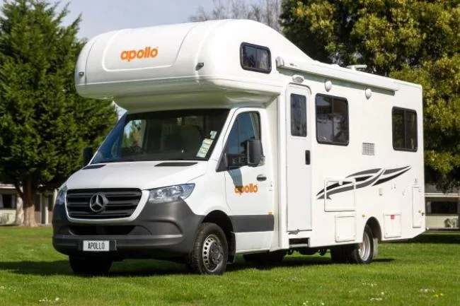 Apollo Euro camper in Auckland New Zealand