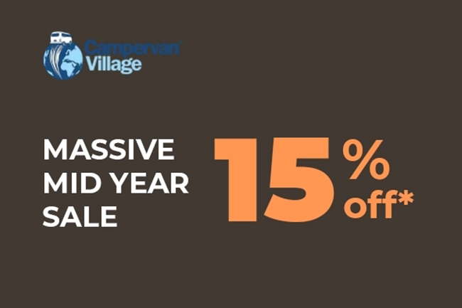15% off Campervan Village rentals in New Zealand