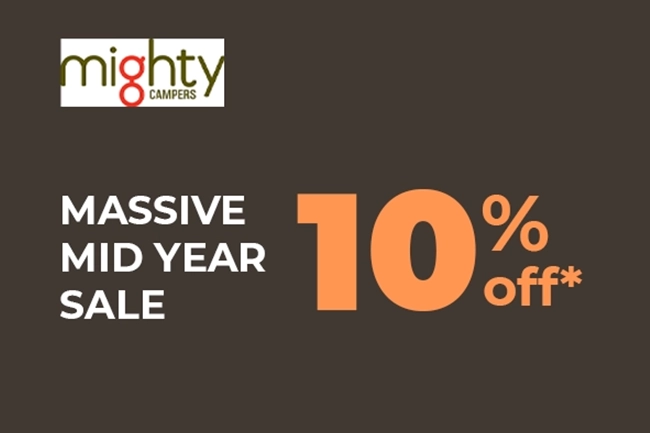 10% off Mighty LTE Camper rental in New Zealand